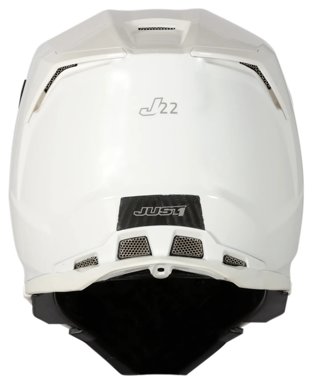 Mотокрос каска Just1 J-22 F Solid White Gloss