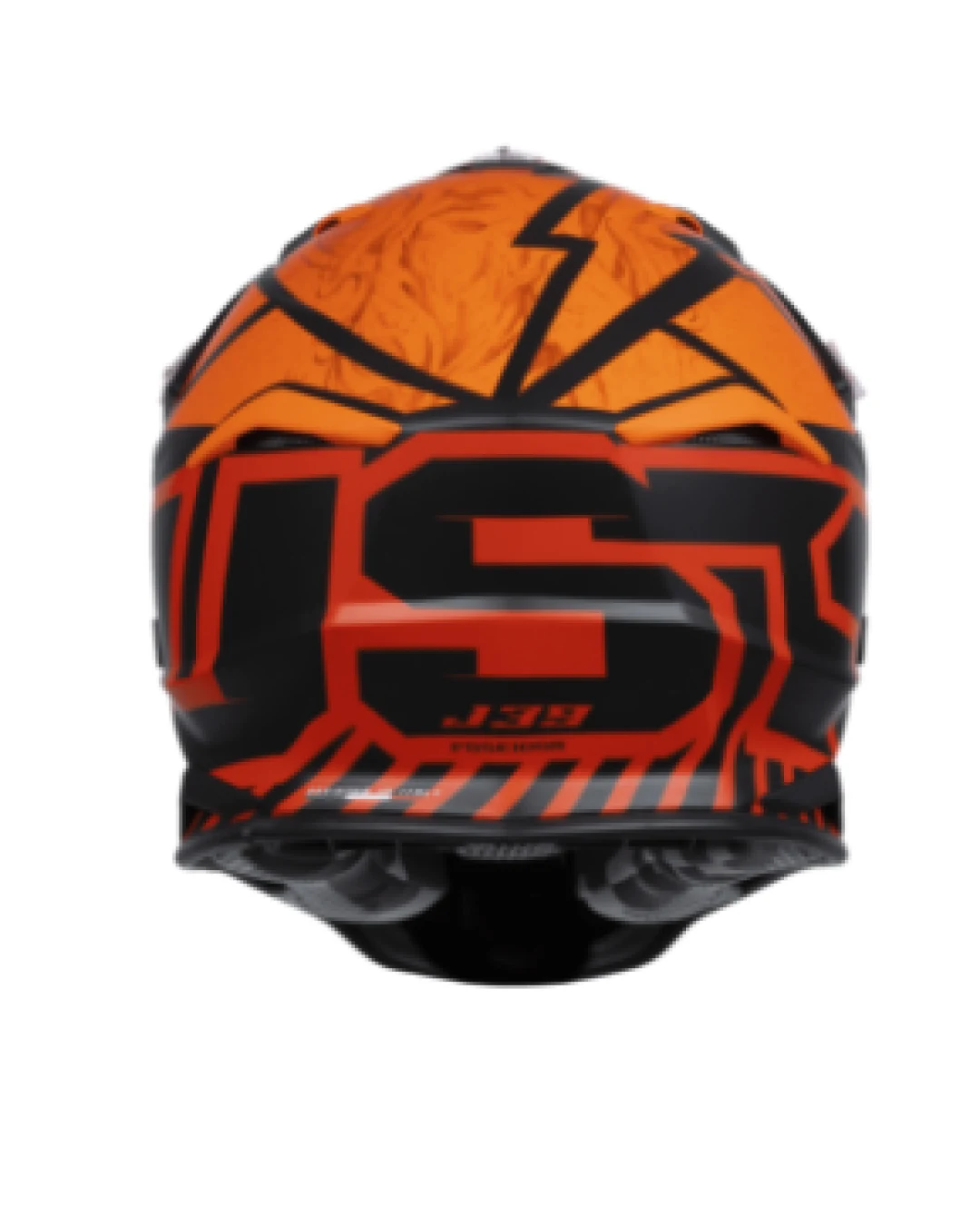 Mотокрос каска Just1 J-39 Poseidon Fluo Orange/Red/Black