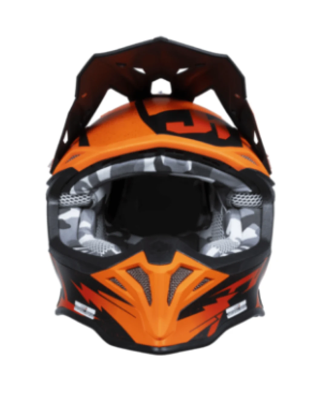Mотокрос каска Just1 J-39 Poseidon Fluo Orange/Red/Black