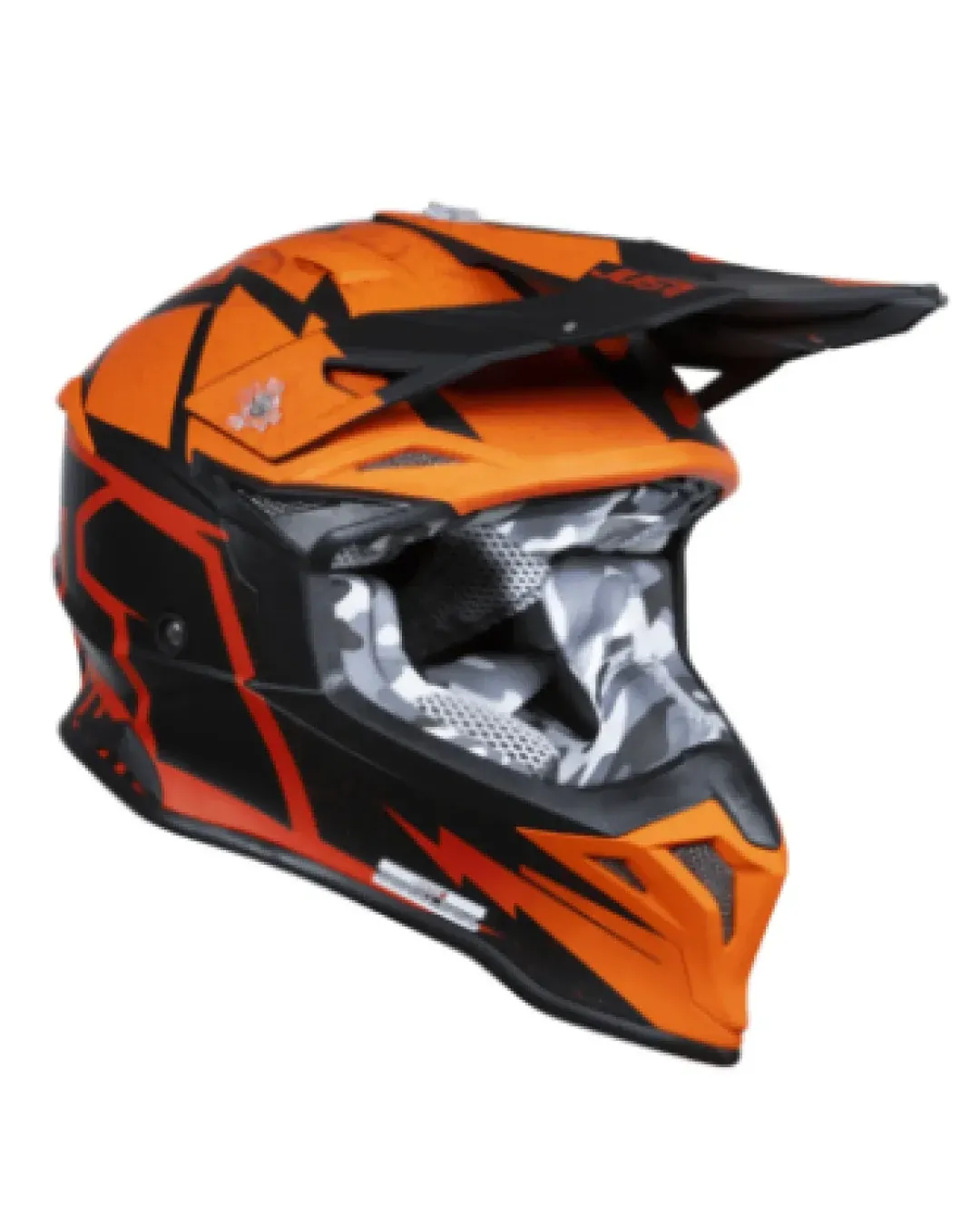 Mотокрос каска Just1 J-39 Poseidon Fluo Orange/Red/Black