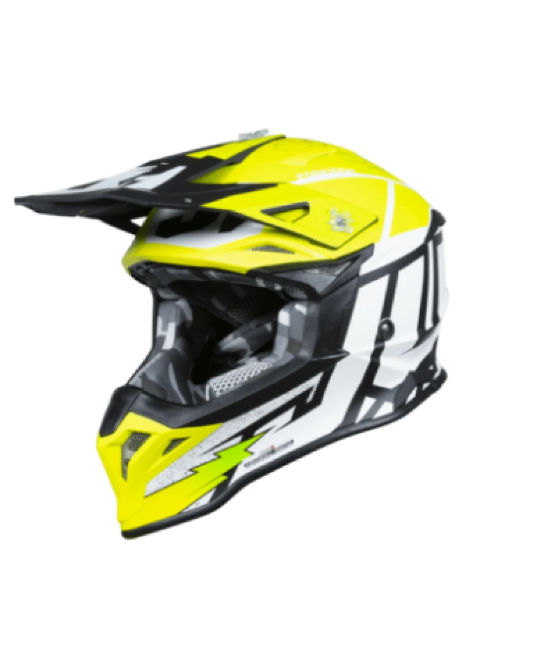 Mотокрос каска Just1 J-39 Poseidon Fluo Yellow/Black/White