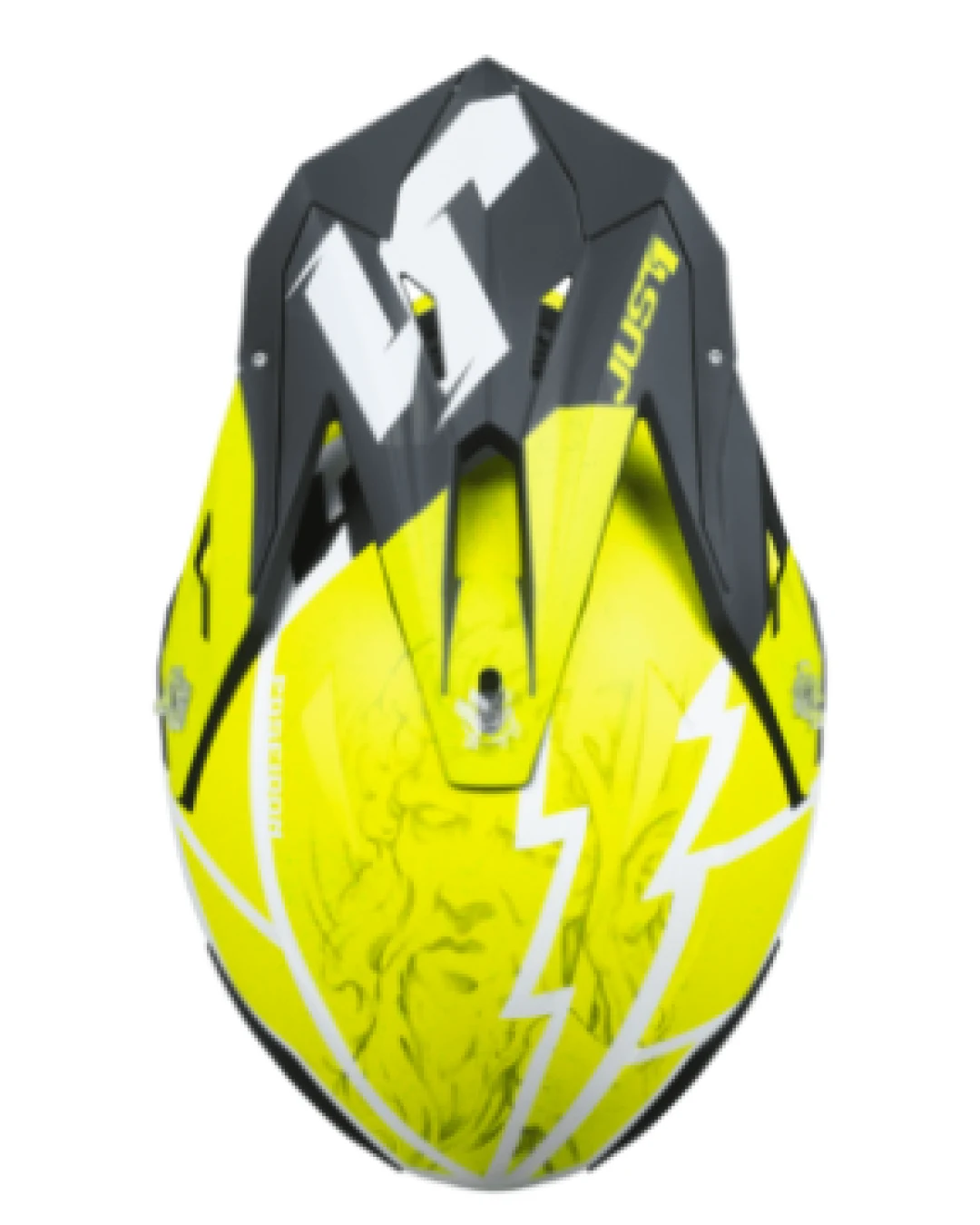 Mотокрос каска Just1 J-39 Poseidon Fluo Yellow/Black/White