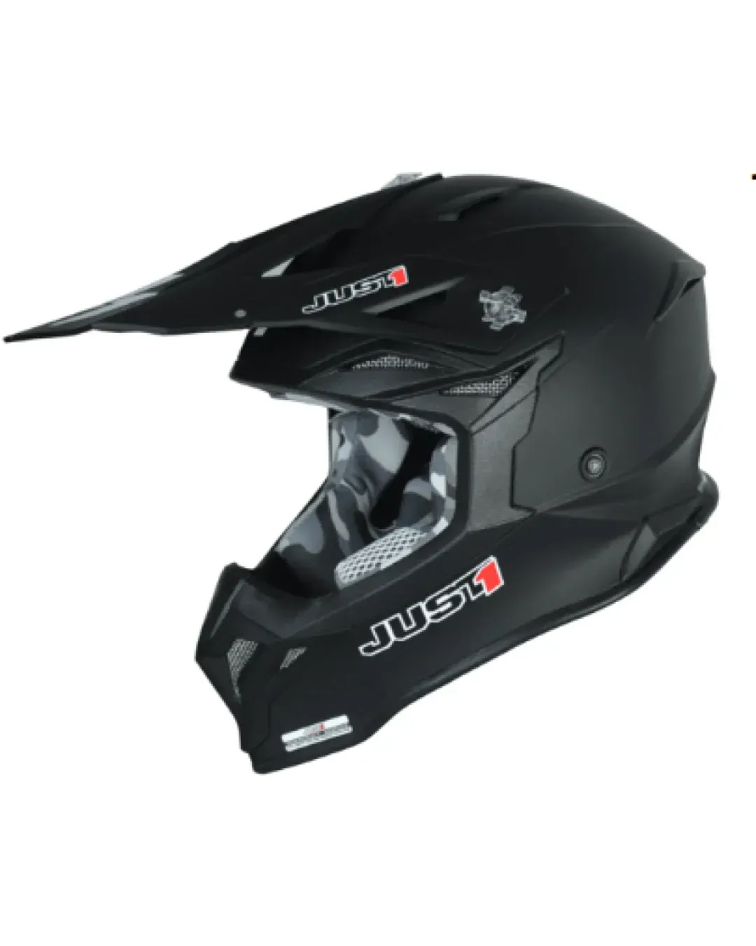 Mотокрос каска Just1 J-39 Solid Black Matt