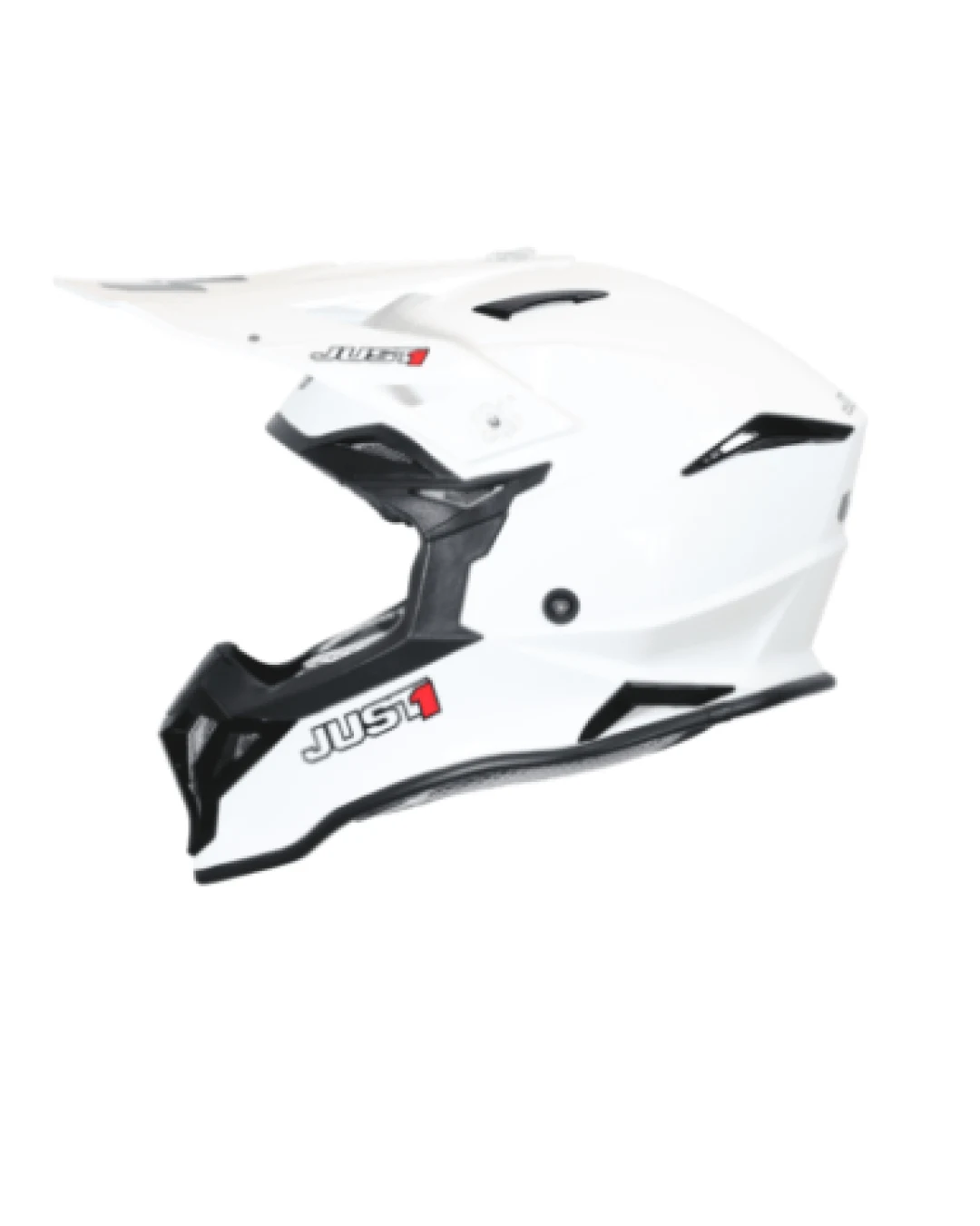 Mотокрос каска Just1 J-39 Solid White Gloss