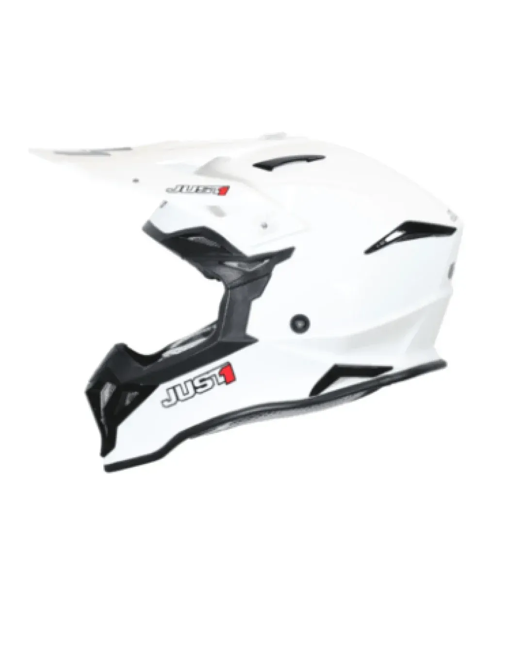 Mотокрос каска Just1 J-39 Solid White Gloss
