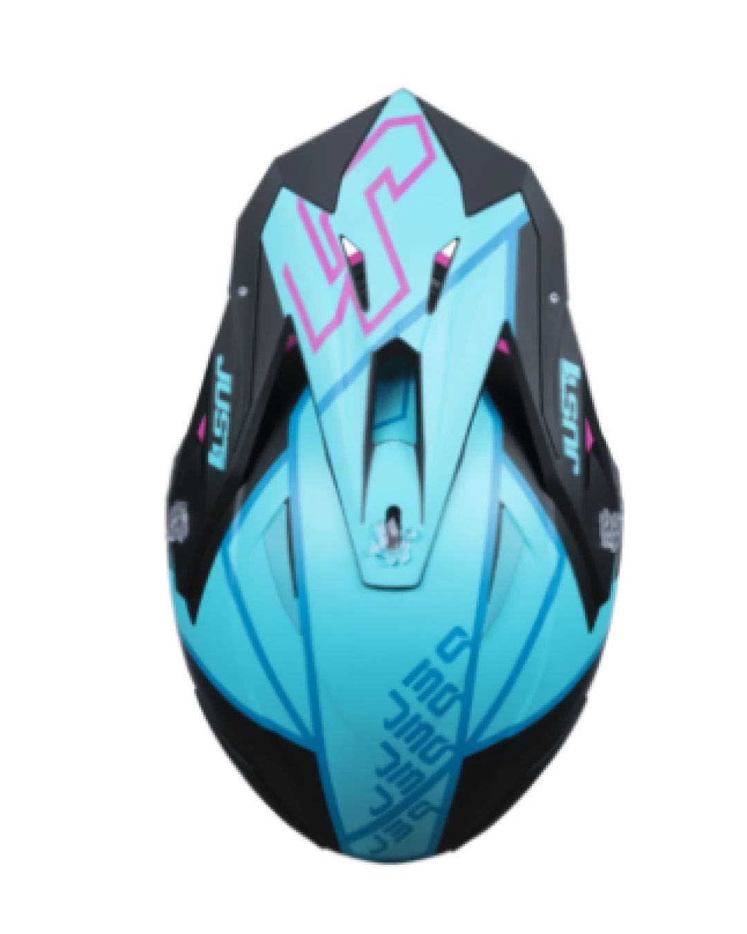 Mотокрос каска Just1 J-39 Thruster Petrol Blue/Fuxia Black