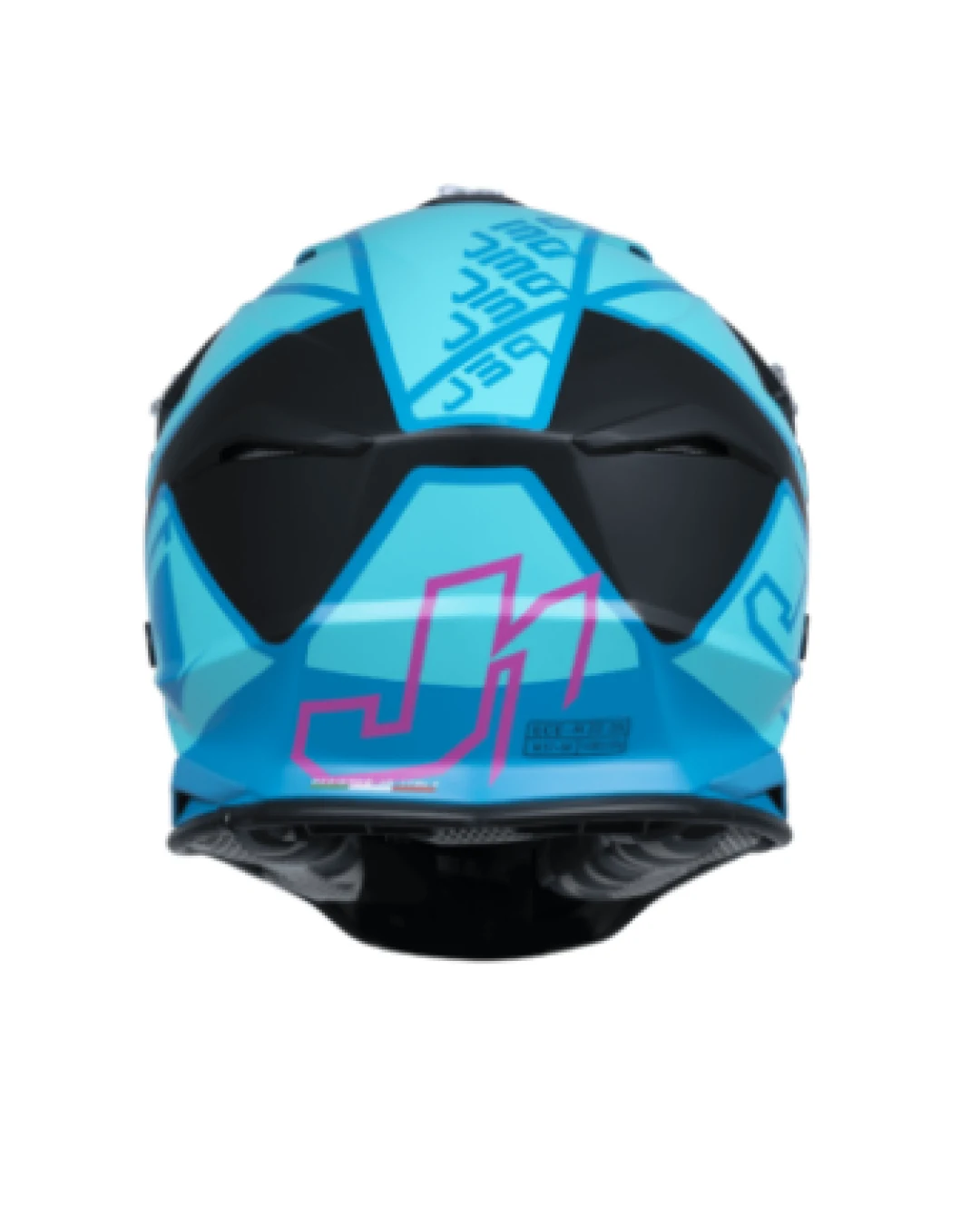 Mотокрос каска Just1 J-39 Thruster Petrol Blue/Fuxia Black