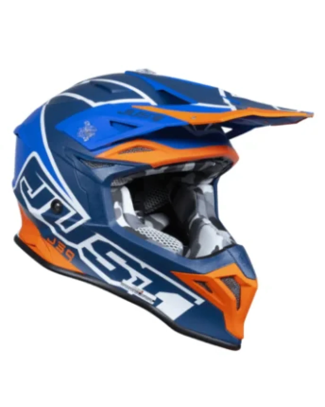 Mотокрос каска Just1 J-39 Thruster White/Fluo Orange/Blue