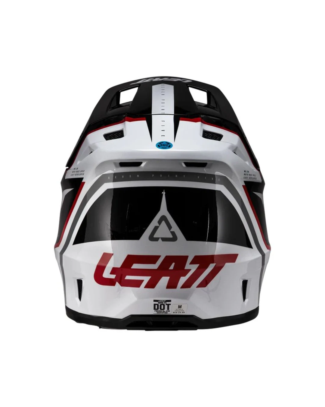 Мотокрос каска LEATT Kit Moto 7.5 White/Red V26