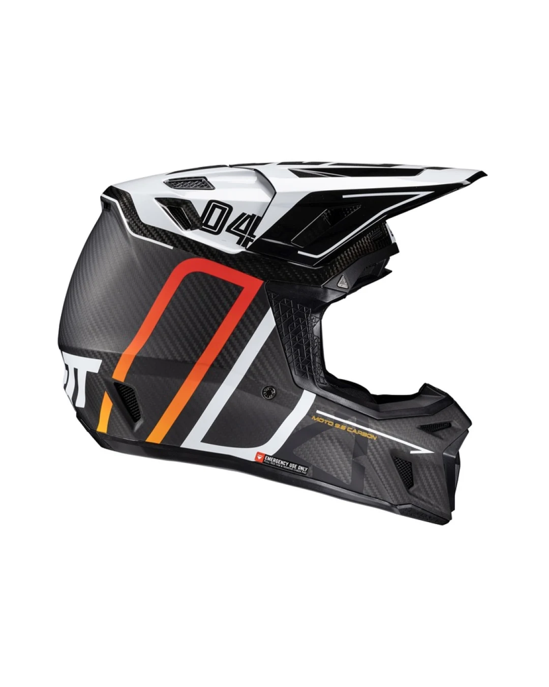 Мотокрос каска LEATT Kit Moto 9.5-Carbon/White V25