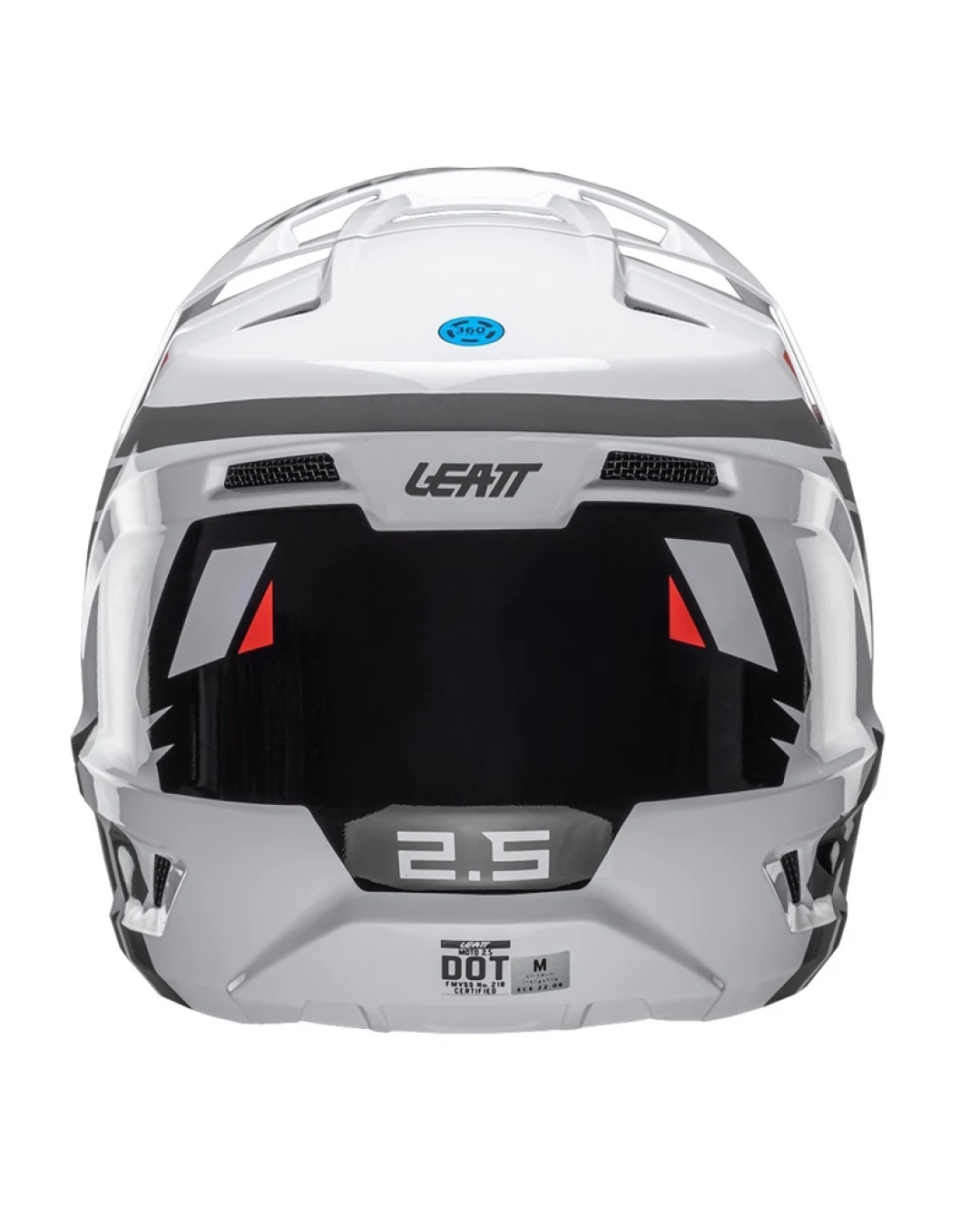 Мотокрос каска LEATT Moto 2.5-White V25