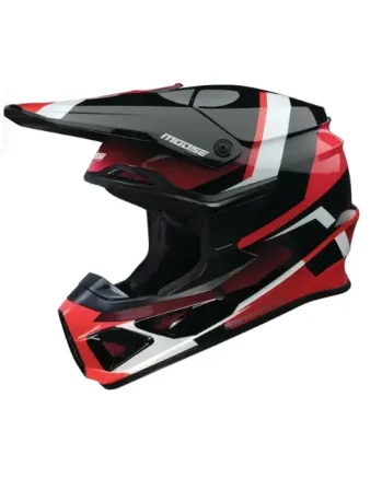 Мотокрос каска MOOSE OFFROAD F.I. 2.0 BOREAL RED