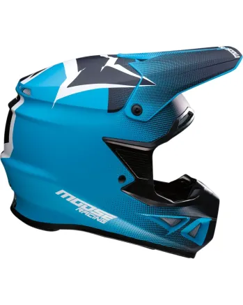 Мотокрос каска MOOSE RACING FI AGROID BLUE