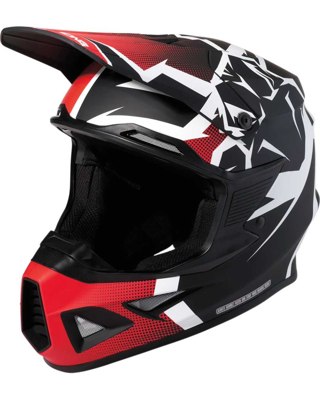 Мотокрос каска MOOSE RACING FI AGROID RED
