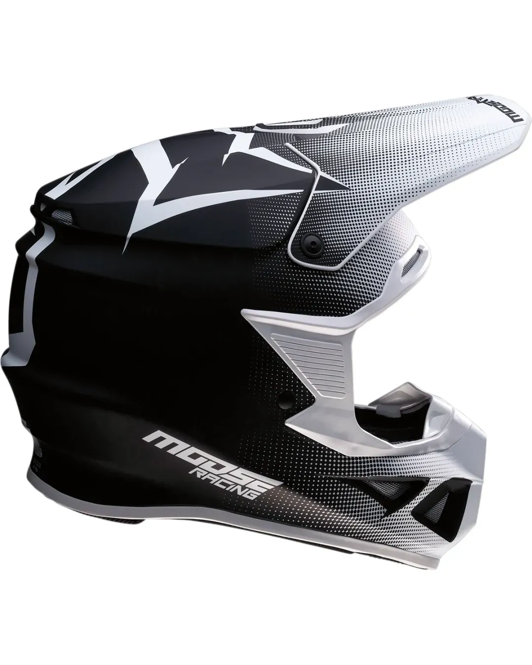 Мотокрос каска MOOSE RACING FI AGROID WHITE