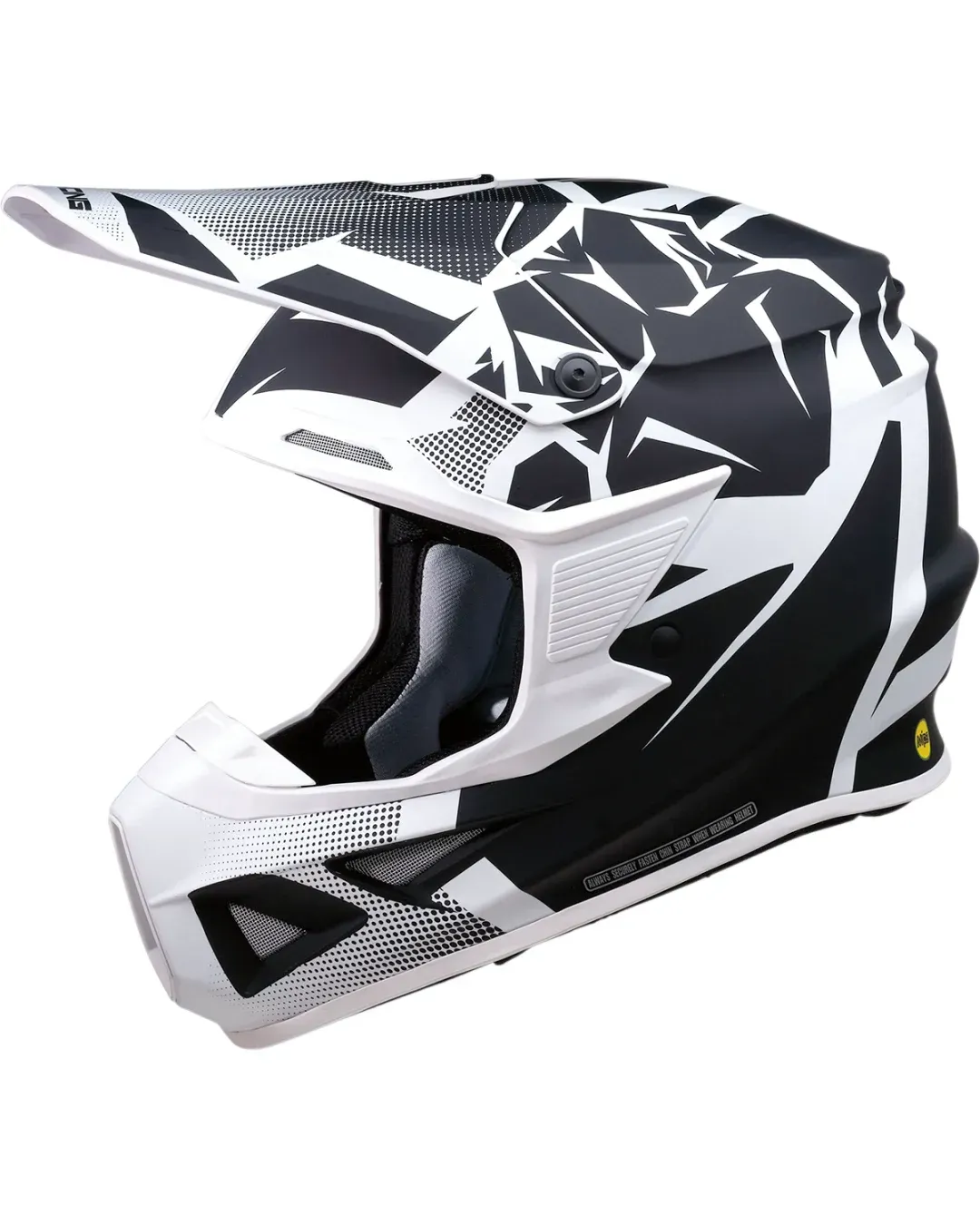 Мотокрос каска MOOSE RACING FI AGROID WHITE