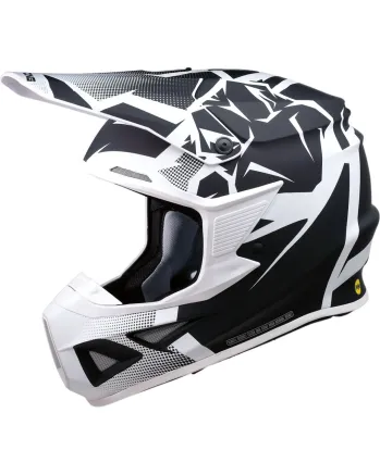 Мотокрос каска MOOSE RACING FI AGROID WHITE