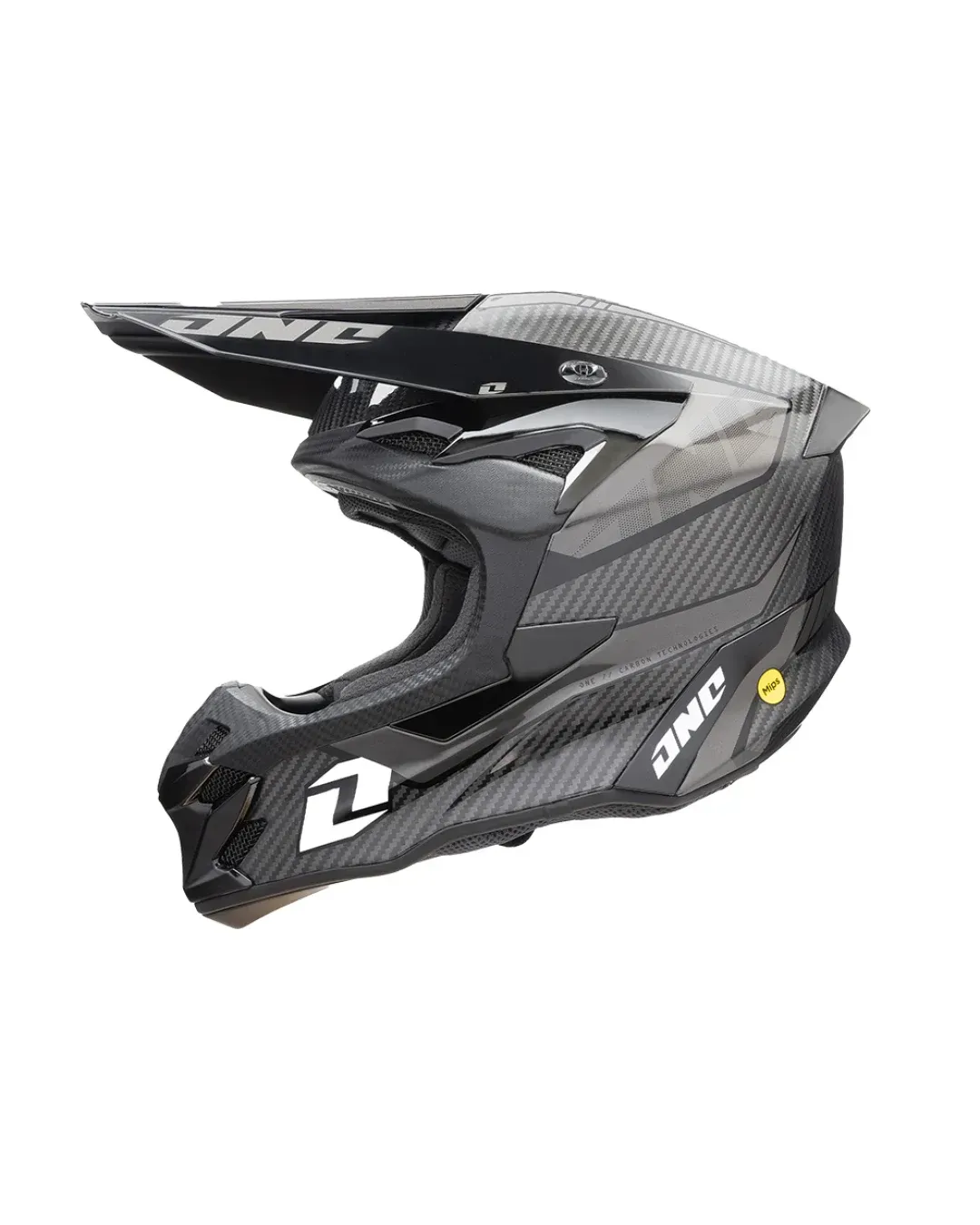 Мотокрос каска ONE INDUSTRIES X-197 CARBON BLACK ONYX