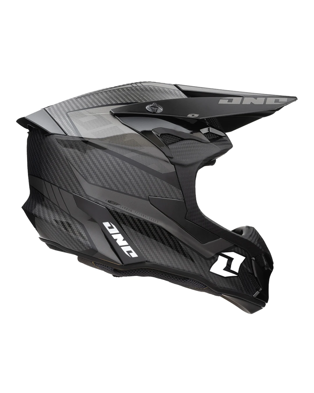 Мотокрос каска ONE INDUSTRIES X-197 CARBON BLACK ONYX
