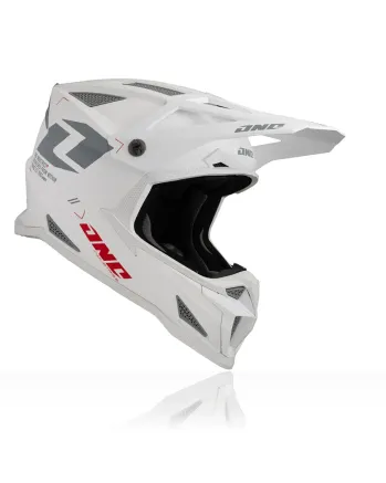 Мотокрос каска ONE INDUSTRIES X-297 FOCUS WHITE/GRAY