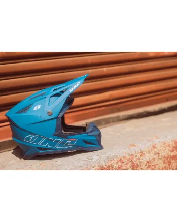 Мотокрос каска ONE INDUSTRIES X-297 HORIZON COBALT BLUE