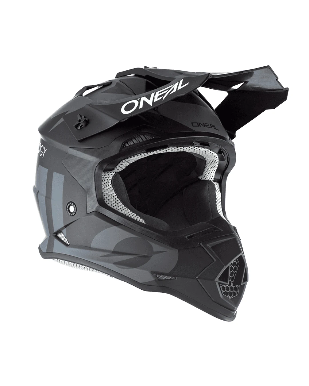 Мотокрос каска O'NEAL 2SERIES SLICK V.23 BLACK/GRAY