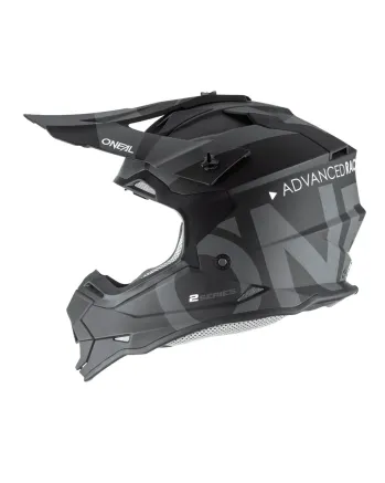 Мотокрос каска O'NEAL 2SERIES SLICK V.23 BLACK/GRAY