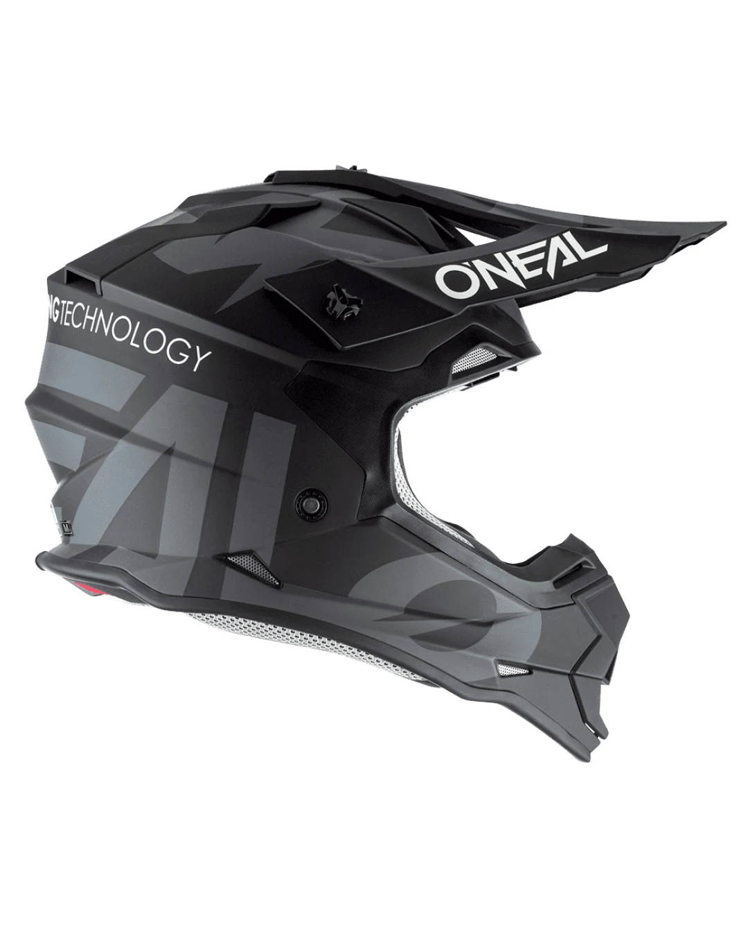 Мотокрос каска O'NEAL 2SERIES SLICK V.23 BLACK/GRAY