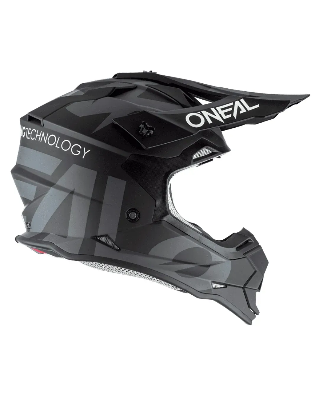 Мотокрос каска O'NEAL 2SERIES SLICK V.23 BLACK/GRAY
