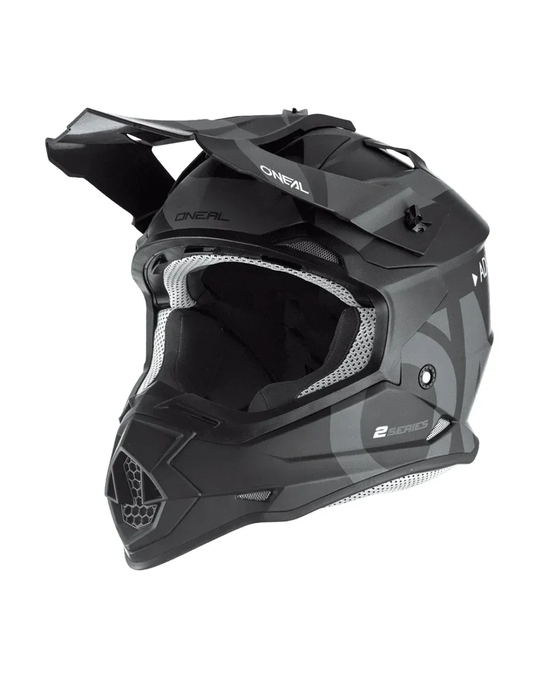Мотокрос каска O'NEAL 2SERIES SLICK V.23 BLACK/GRAY