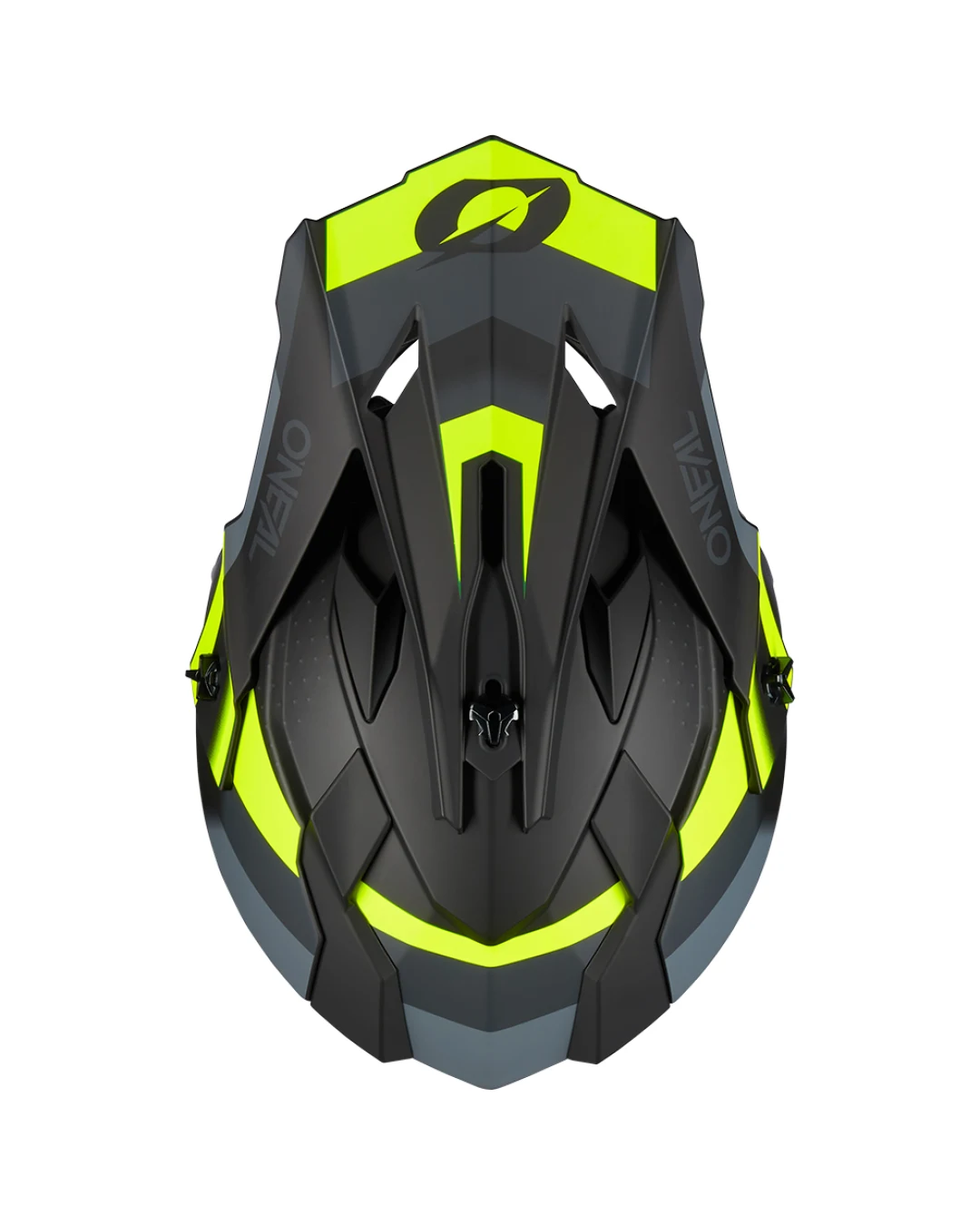 Мотокрос каска O'NEAL 2SERIES SPYDE V.23 BLACK/GRAY/NEON YELLOW