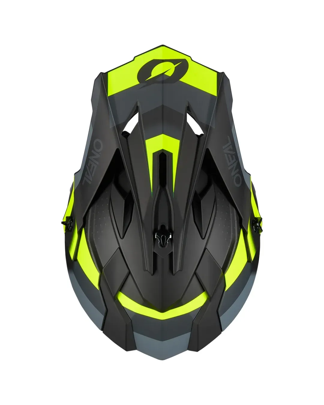 Мотокрос каска O'NEAL 2SERIES SPYDE V.23 BLACK/GRAY/NEON YELLOW