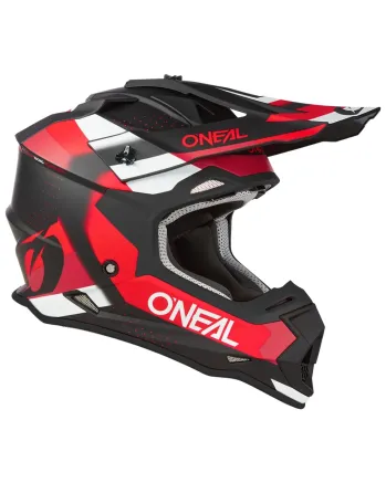 Мотокрос каска O'NEAL 2SERIES SPYDE V.23 BLACK/RED/WHITE