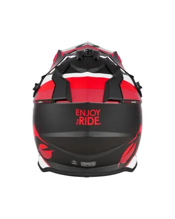 Мотокрос каска O'NEAL 2SERIES SPYDE V.23 BLACK/RED/WHITE