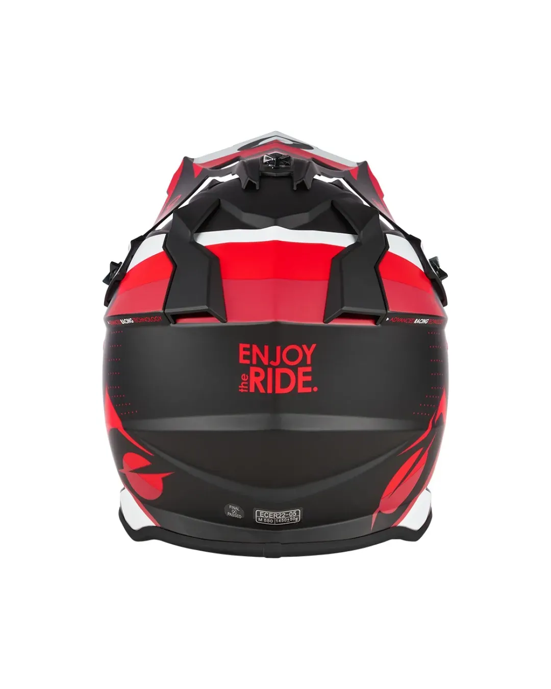 Мотокрос каска O'NEAL 2SERIES SPYDE V.23 BLACK/RED/WHITE