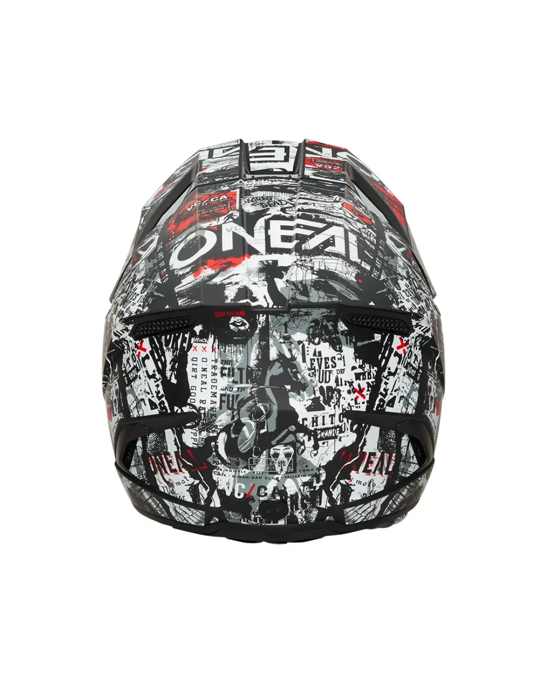 Мотокрос каска O'NEAL 3SERIES ATTACK BLACK/WHITE V.25