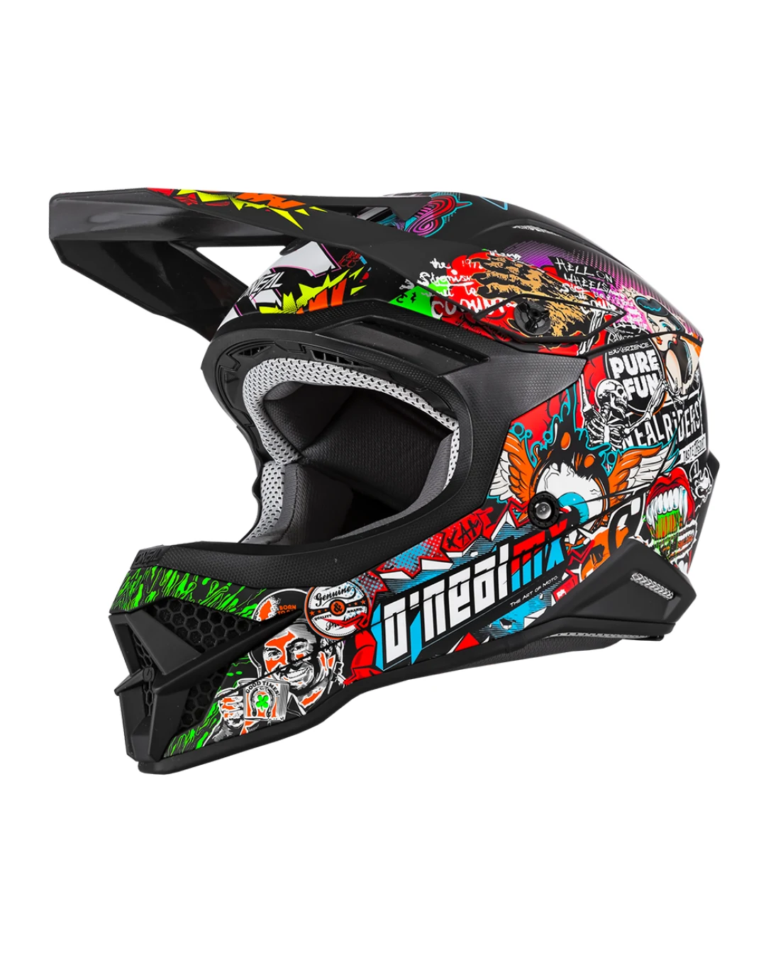 Мотокрос каска O'NEAL 3SERIES CRANK 2.0 MULTI