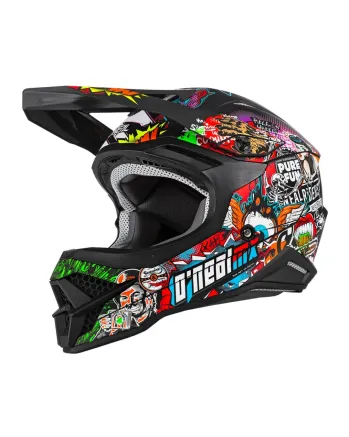 Мотокрос каска O'NEAL 3SERIES CRANK 2.0 MULTI