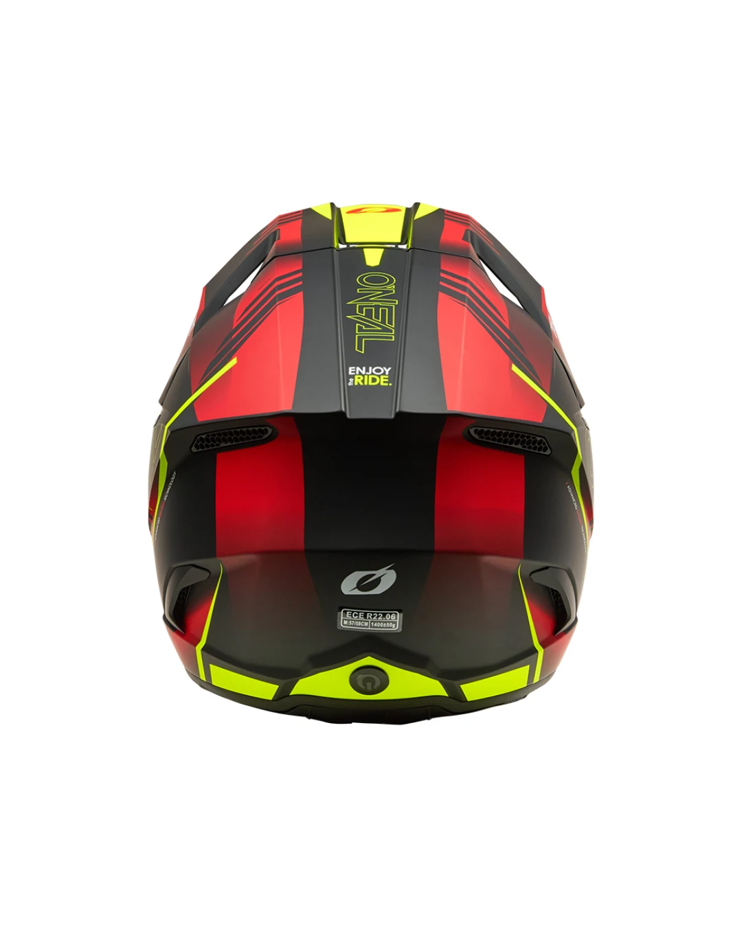 Мотокрос каска O'NEAL 3SERIES HAZE BLACK/RED/NEON YELLOW V.26