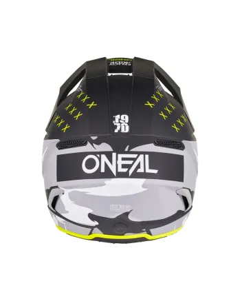 Мотокрос каска O'NEAL 3SERIES HEAT BLACK/GRAY V.27