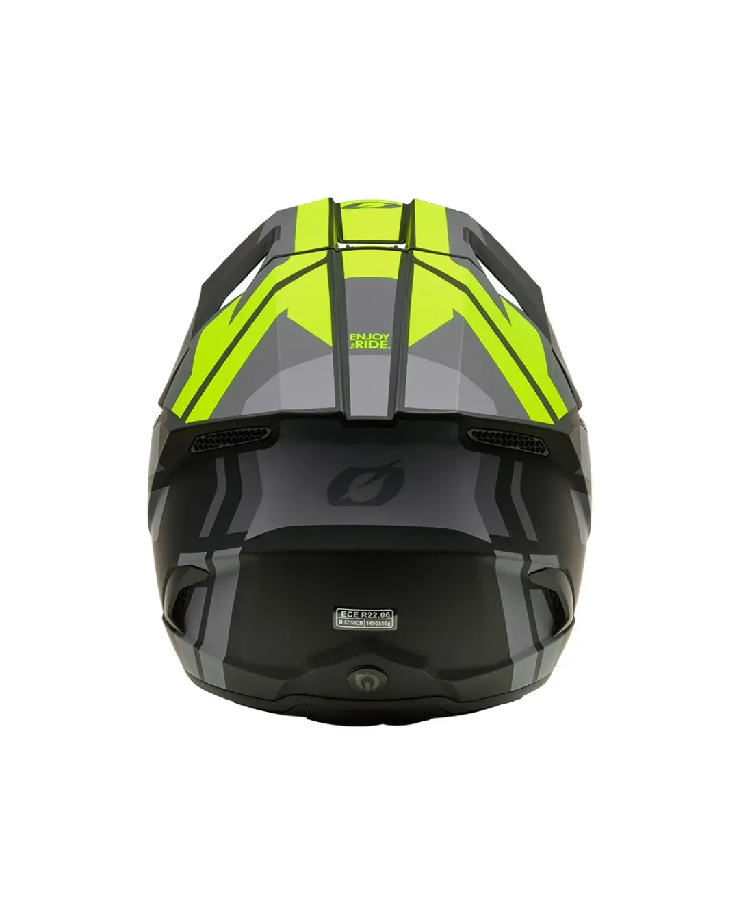 Мотокрос каска O'NEAL 3SERIES RIDE BLACK/GRAY/NEON YELLOW V.26