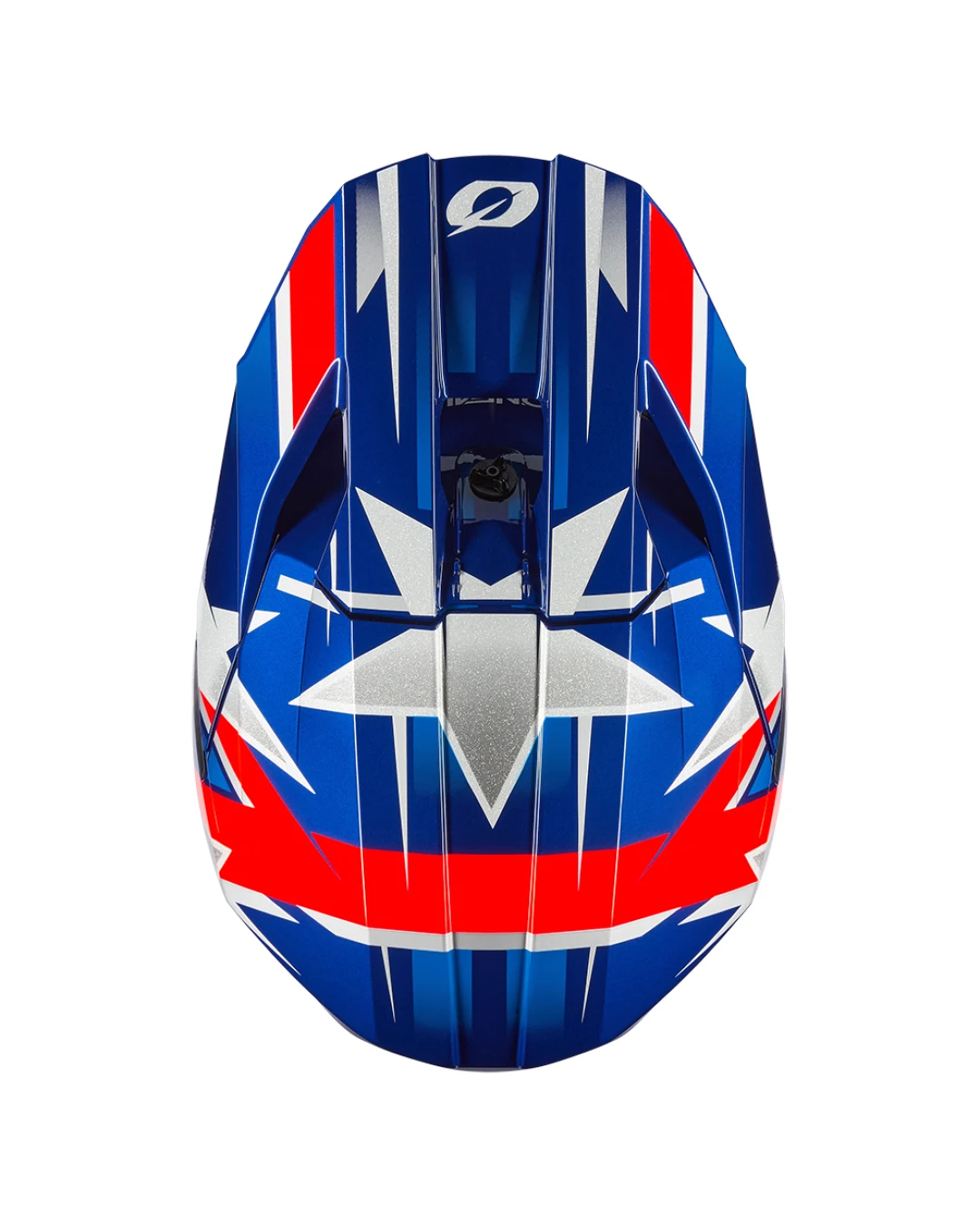 Мотокрос каска O'NEAL 3SERIES RIDE BLUE/WHITE/RED V.24