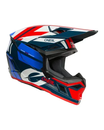 Мотокрос каска O'NEAL 3SERIES RIDE BLUE/WHITE/RED V.26