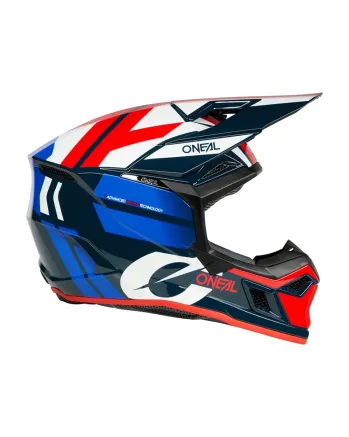 Мотокрос каска O'NEAL 3SERIES RIDE BLUE/WHITE/RED V.26