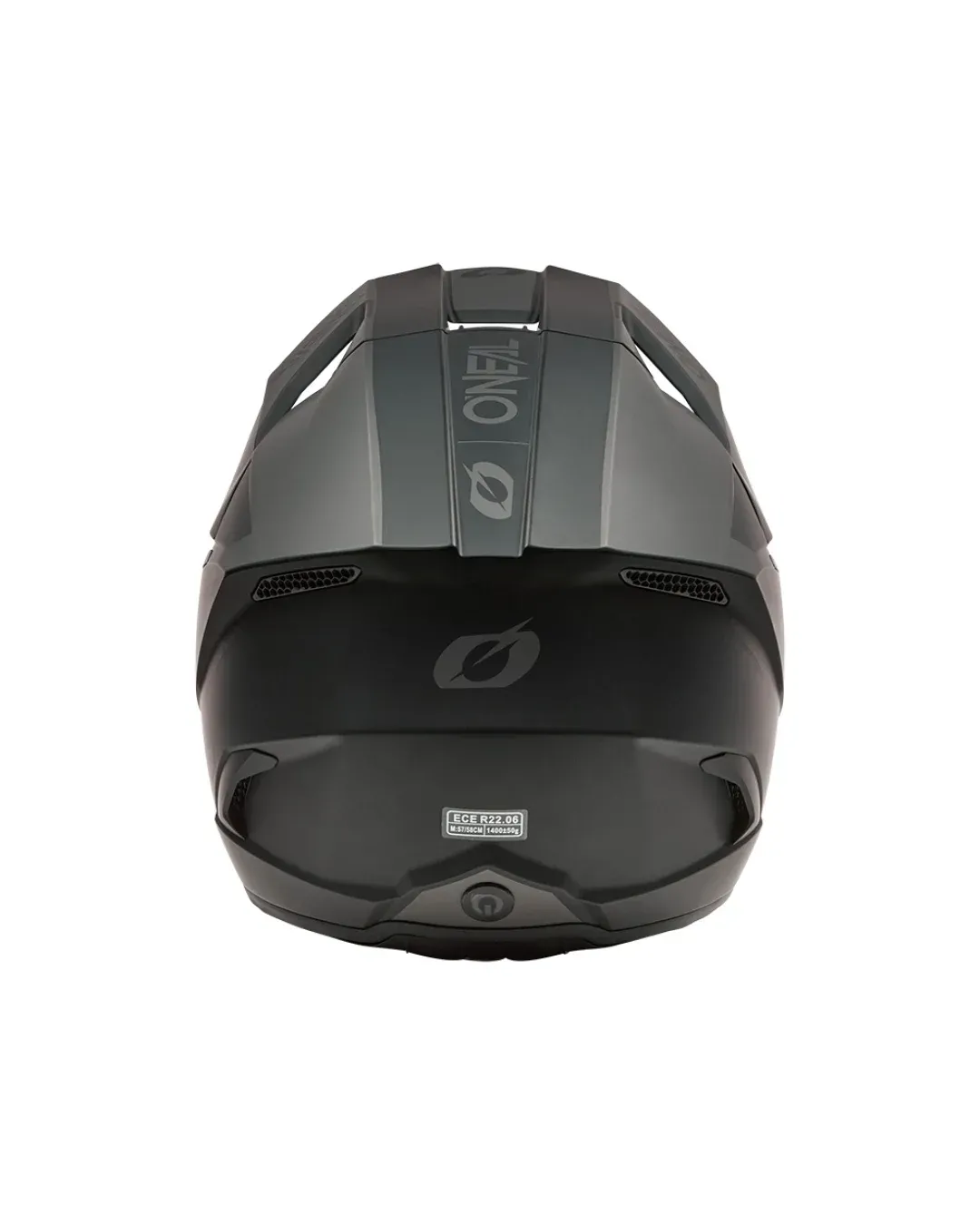 Мотокрос каска O'NEAL 3SERIES SOLID BLACK/GRAY V.26
