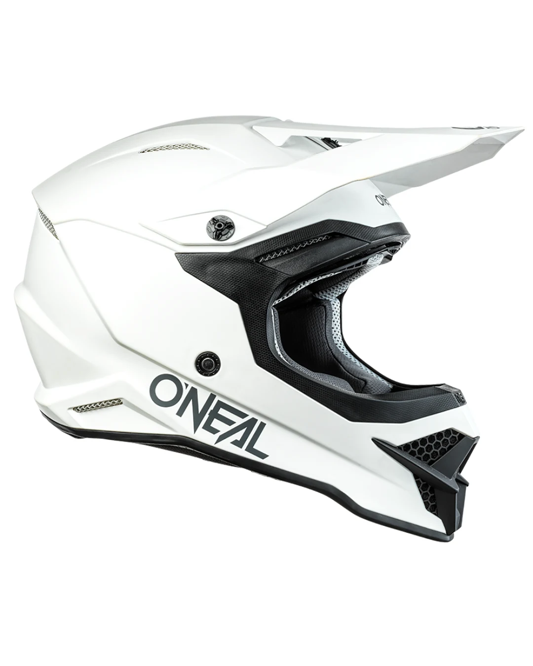 Мотокрос каска O'NEAL 3SERIES SOLID WHITE
