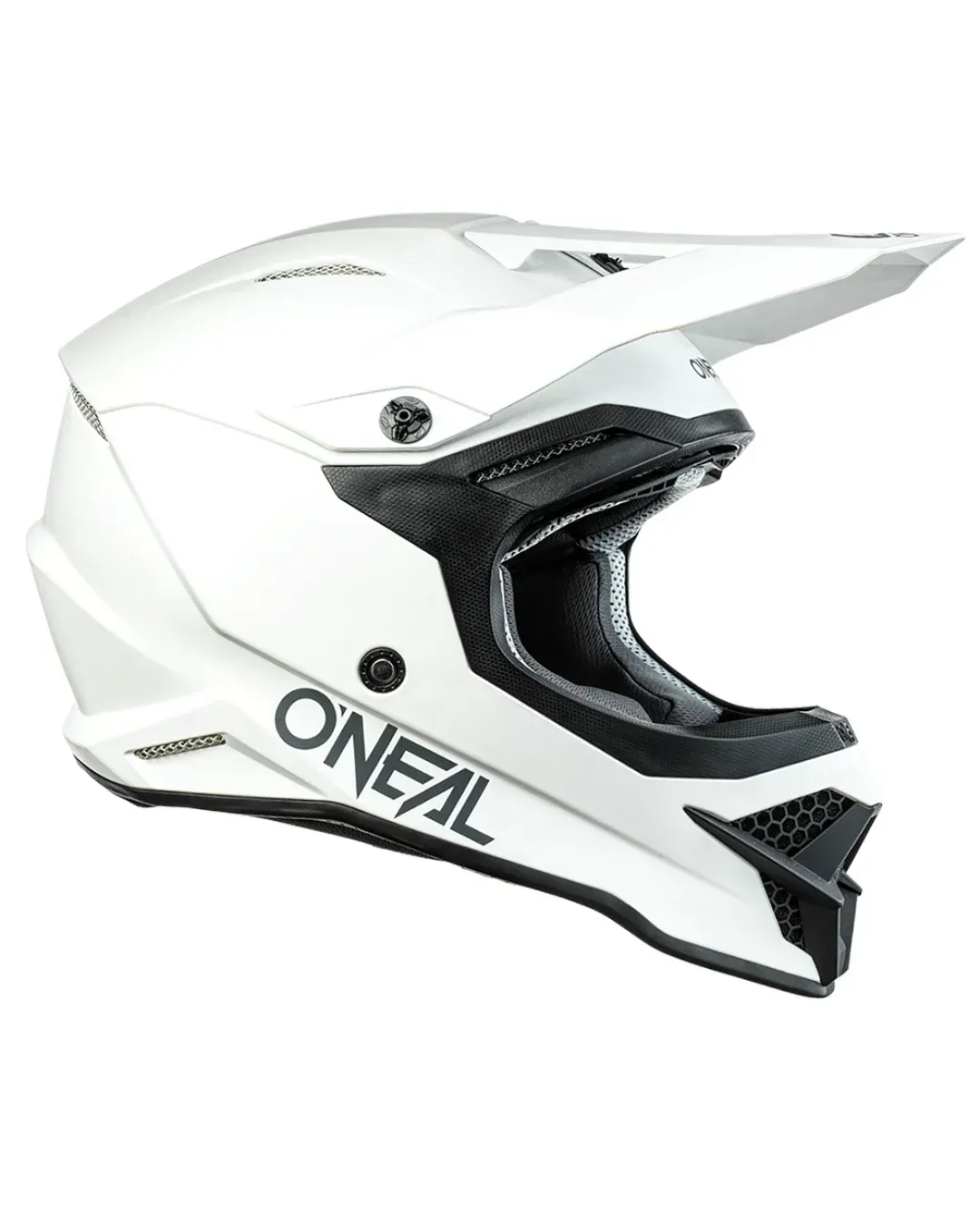 Мотокрос каска O'NEAL 3SERIES SOLID WHITE