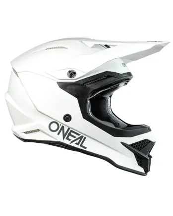Мотокрос каска O'NEAL 3SERIES SOLID WHITE