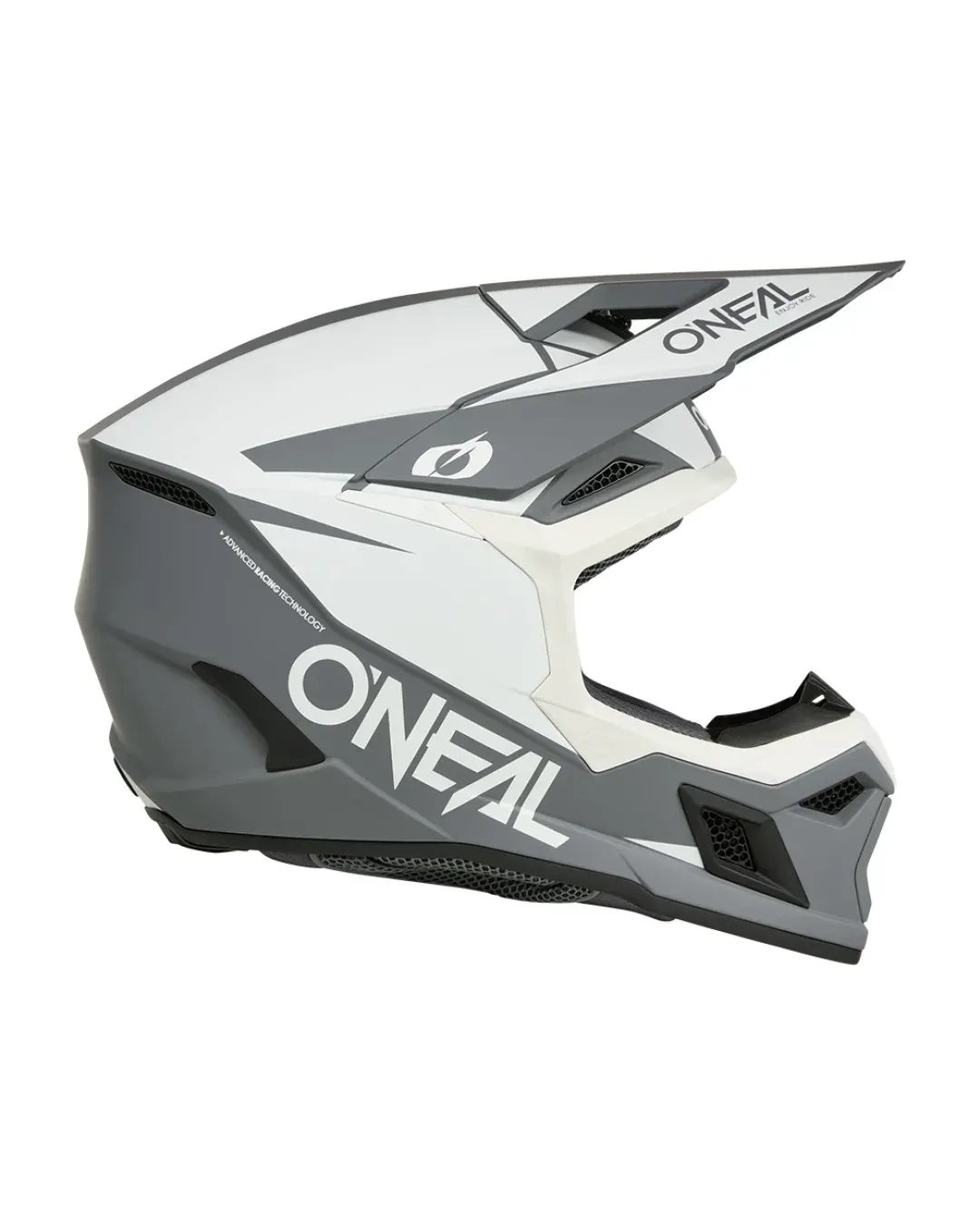 Мотокрос каска O'NEAL 3SERIES SOLID WHITE/BLACK V.26