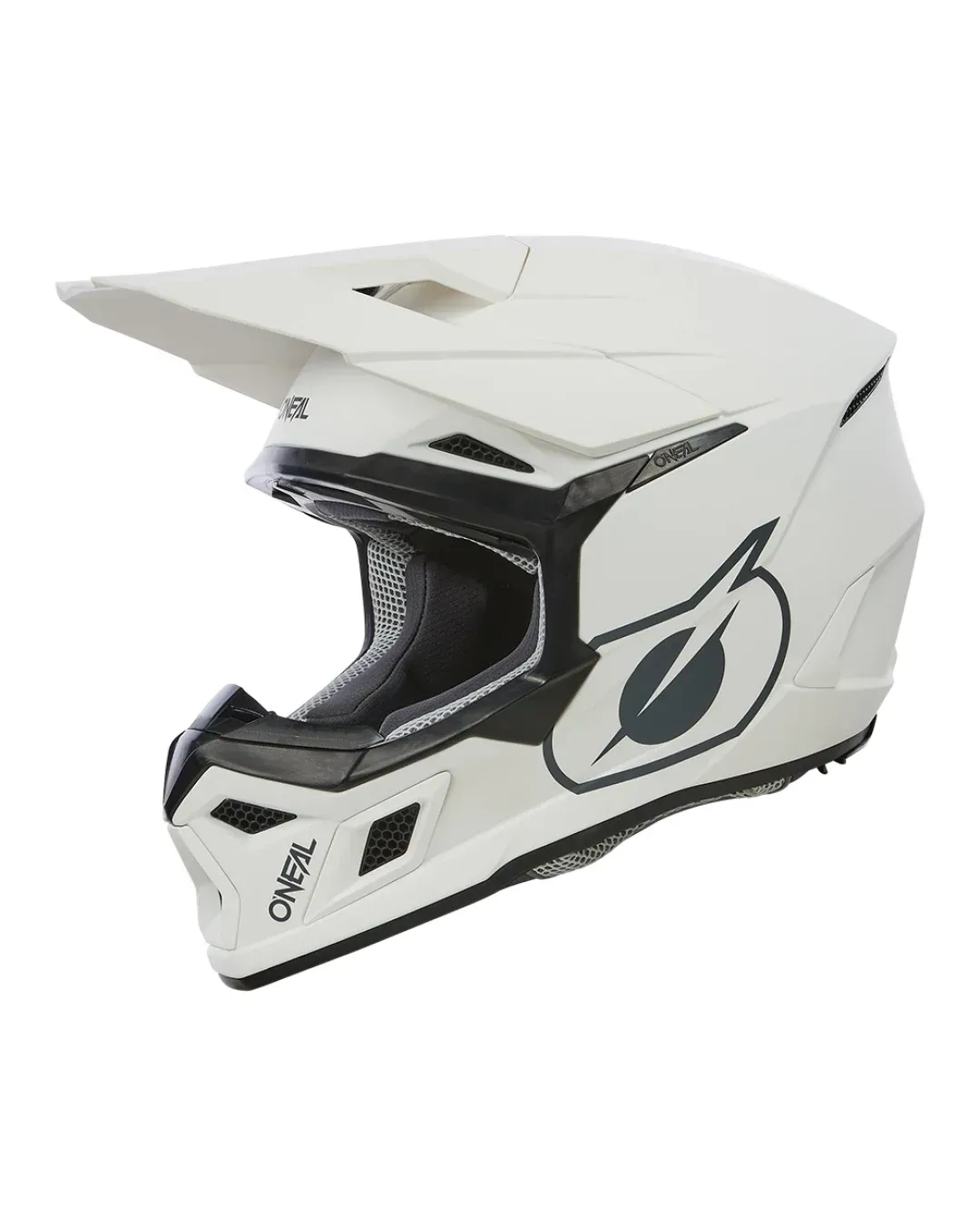 Мотокрос каска O'NEAL 3SERIES SOLID WHITE V.24